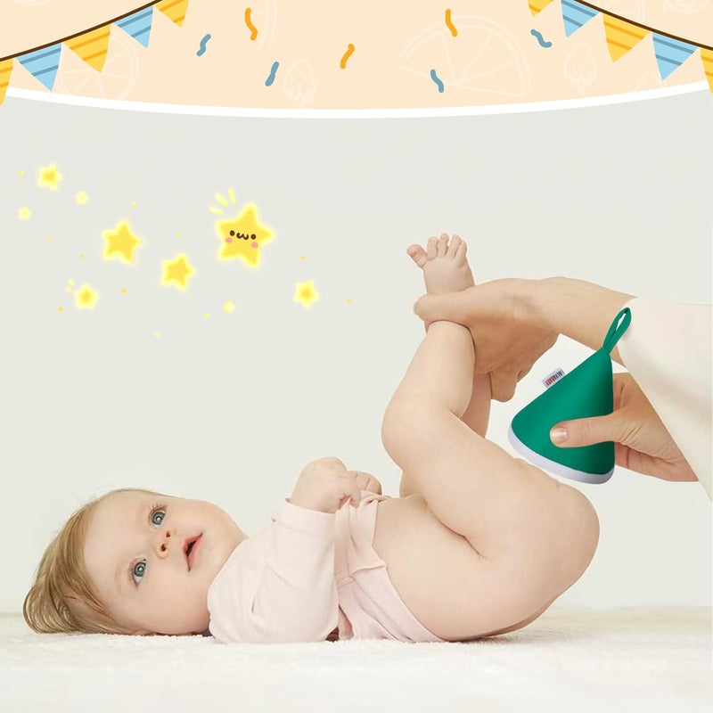ALVABABY 4 Pcs Baby Boy Pee Covers, 3.5 * 4 In,Strong Water Absorption Pee Shield for Newborn Boy, 4-Layer Reusable Pee Cap, Diaper Changing Accessory for Baby Gift - Image 4